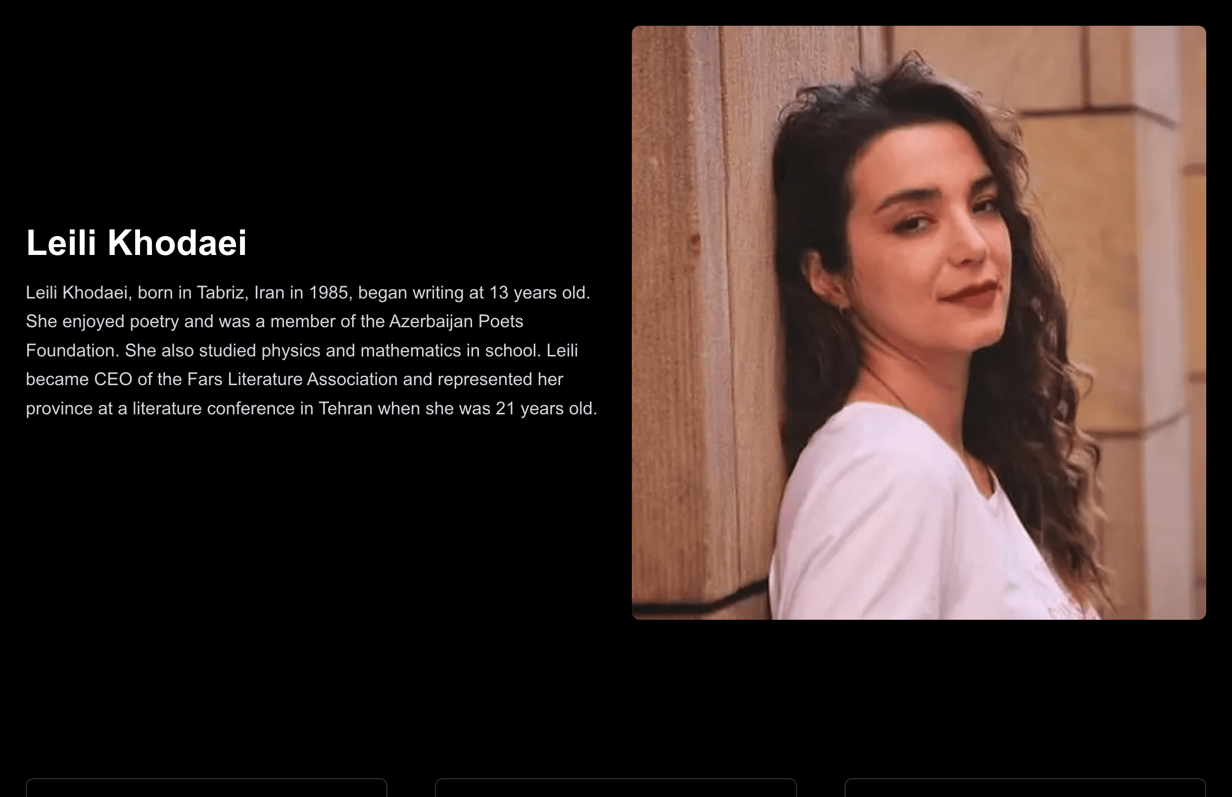 Leili Khodaei 